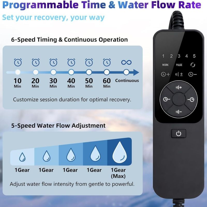 Shoulder Cold Therapy System with Digital Timer