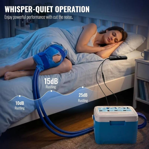 Portable Knee Cold Compression Massager