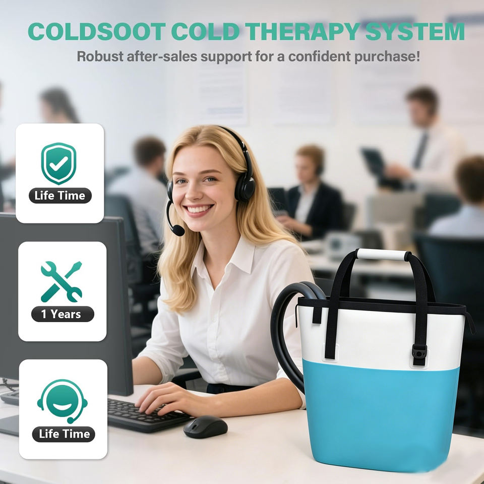 Quiet Design Leg Cold Therapy Machine