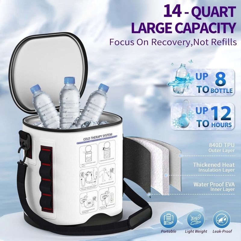 Shoulder Cold Therapy System with Digital Timer