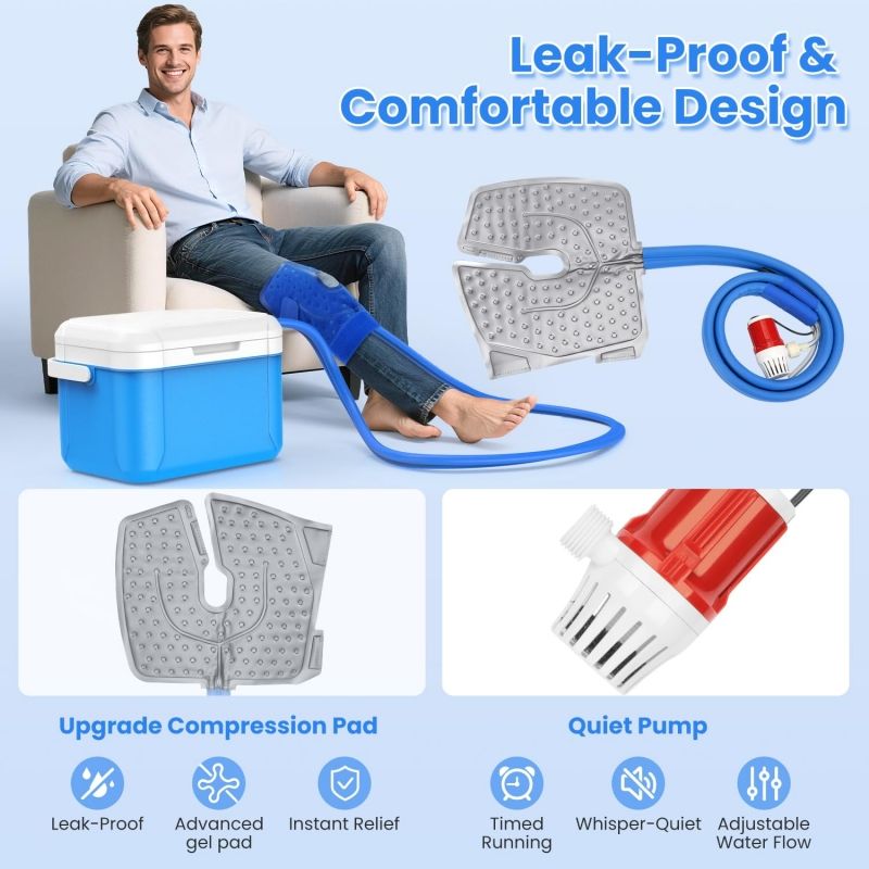 Universal Knee Cold Compression Therapy Machine